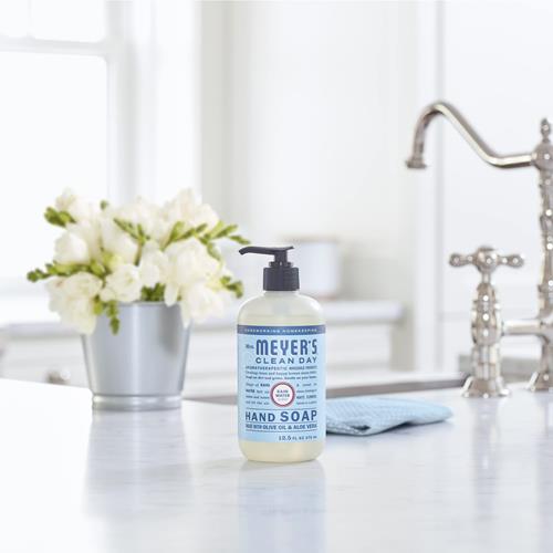 Mrs. Meyers Clean Day Hand Soap, Made With Essential Oils, Biodegradable Formula, Rain Water, 12.5 Fl. Oz